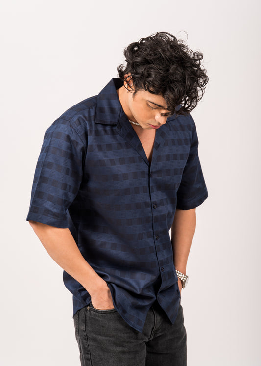 Midnight Navy Relaxed Shirt