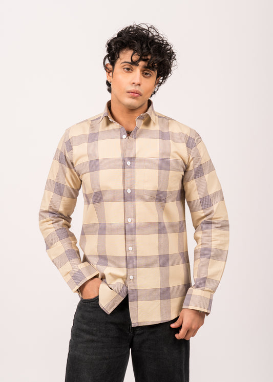 Men’s Sandstone Check Shirt