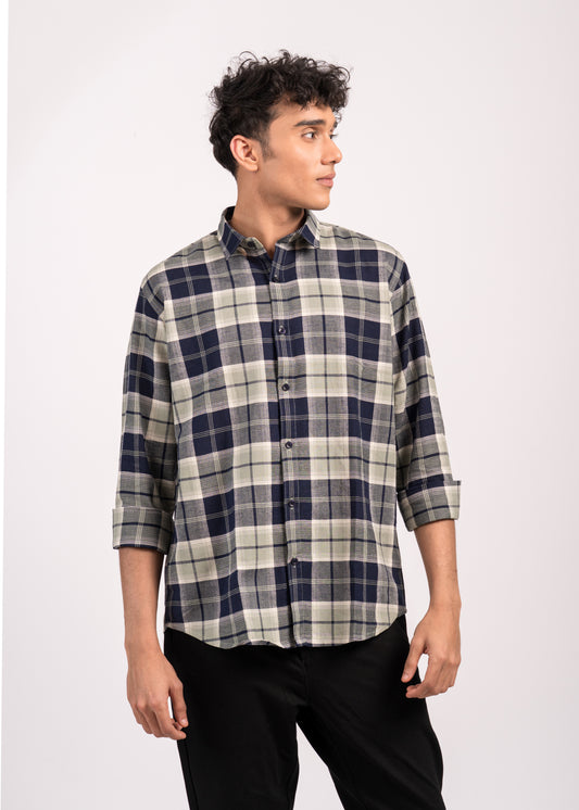 Slate Check Shirt