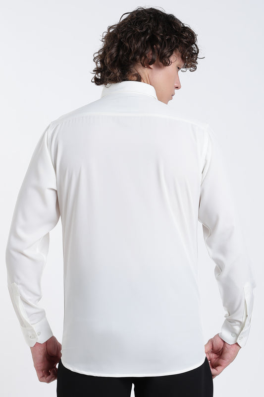 Ivory Luxe Formal Shirt