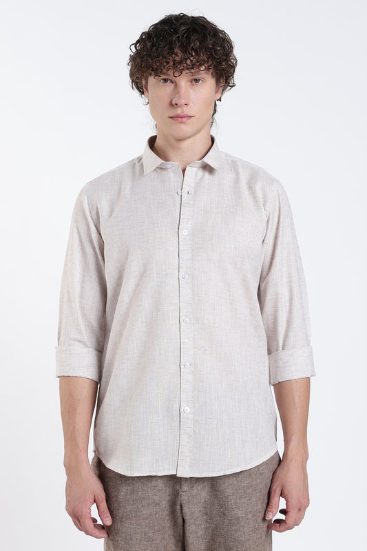 Pearl Ash Linen Shirt