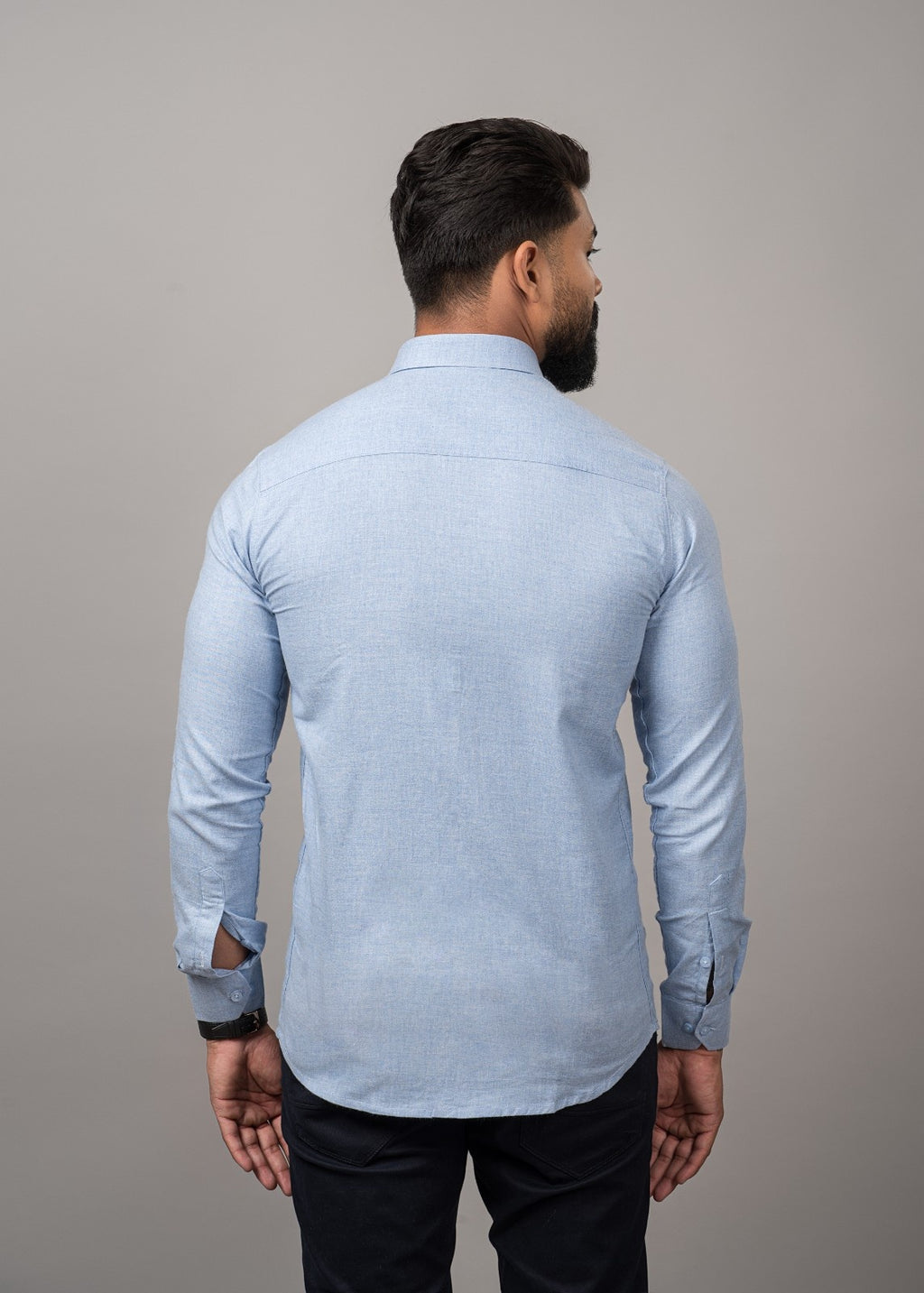 Men’s Blue Oxford Shirt