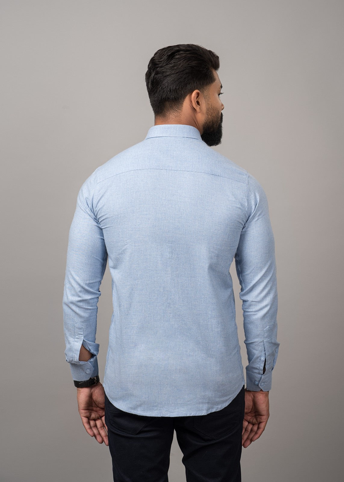 Men’s Blue Oxford Shirt