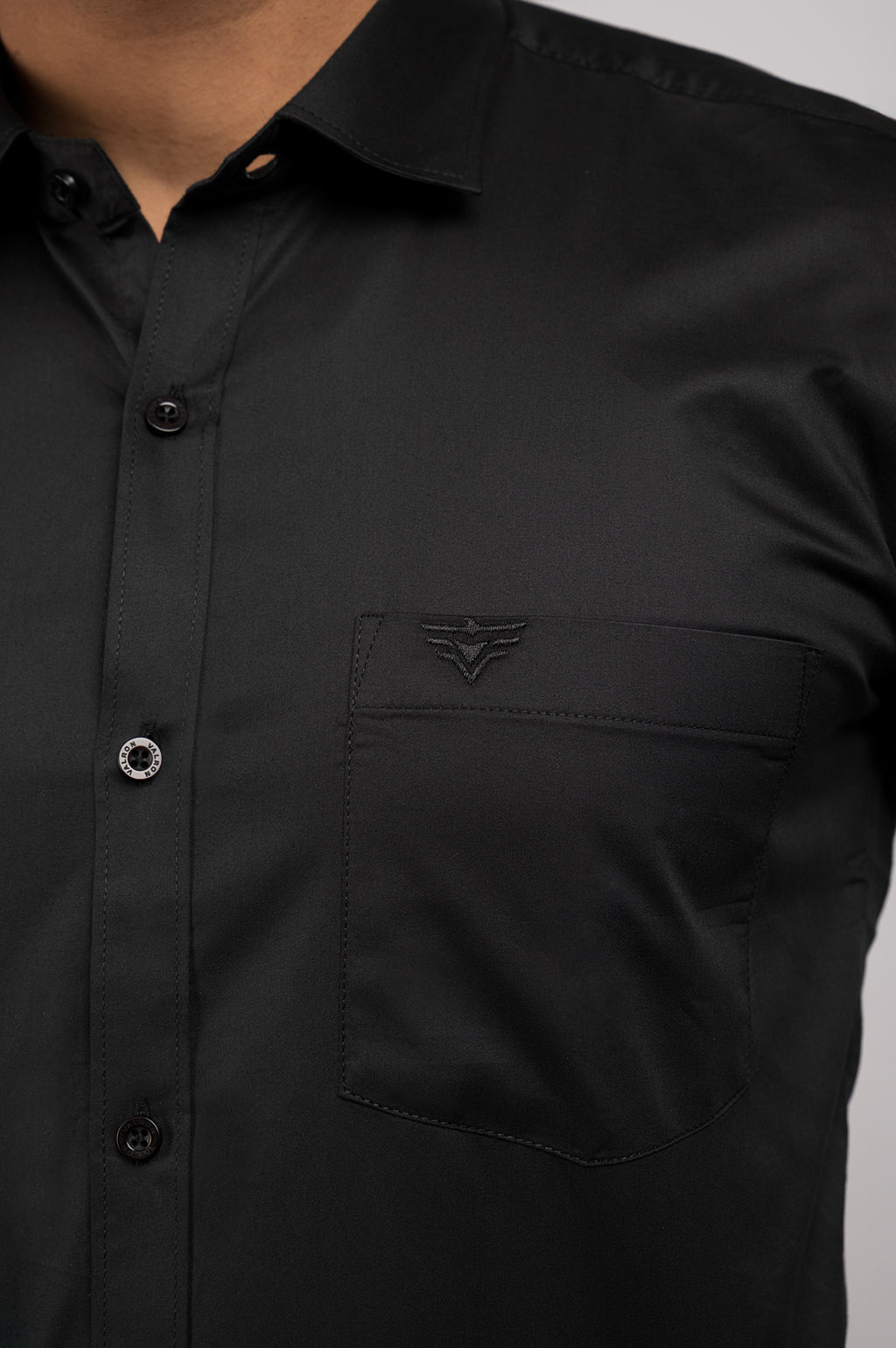 Men's Urban Fit Black Shirt