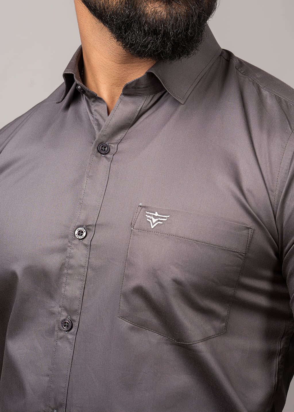 Men's Urban Fit Dark Grey Shirt