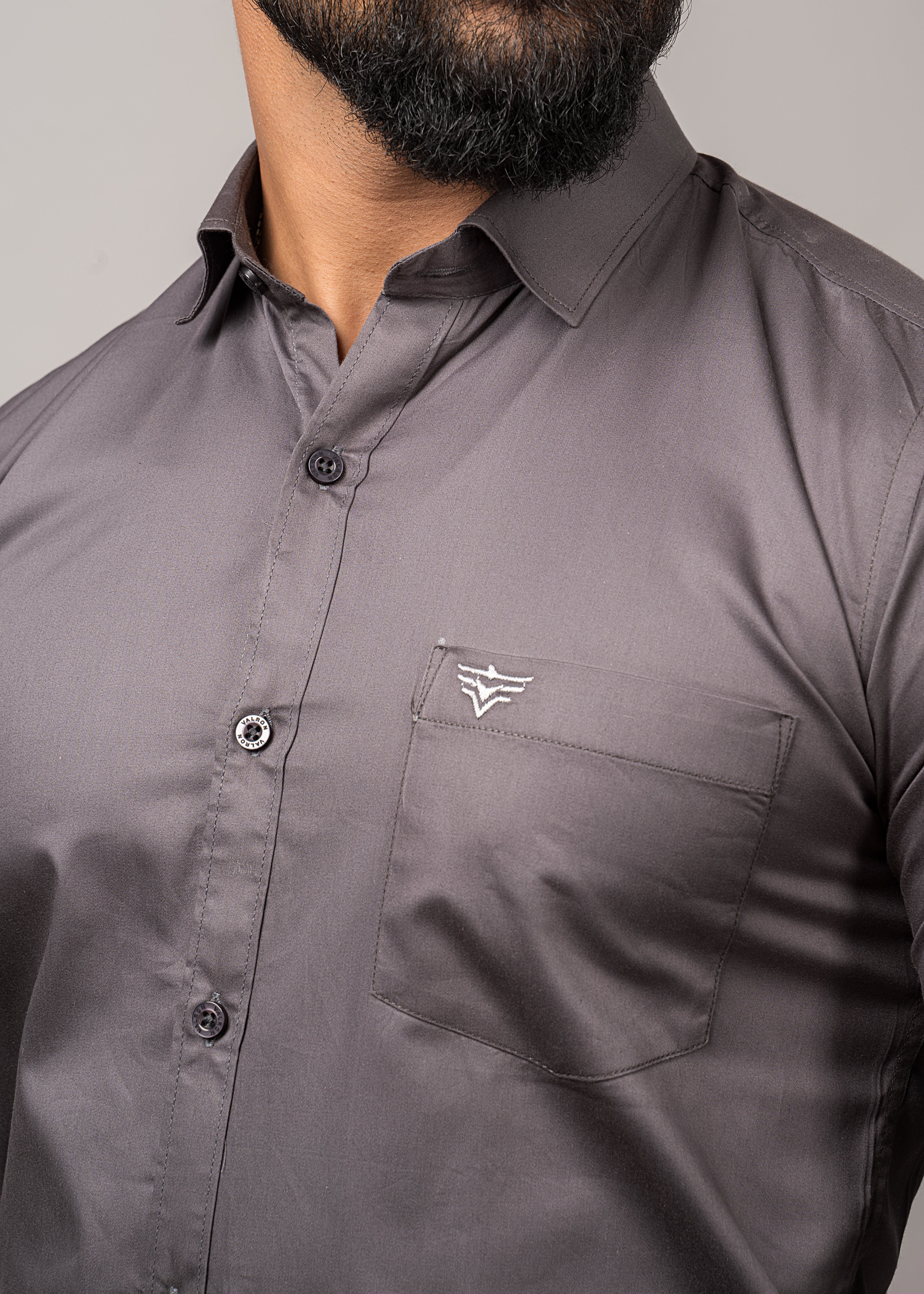 Men's Urban Fit Dark Grey Shirt