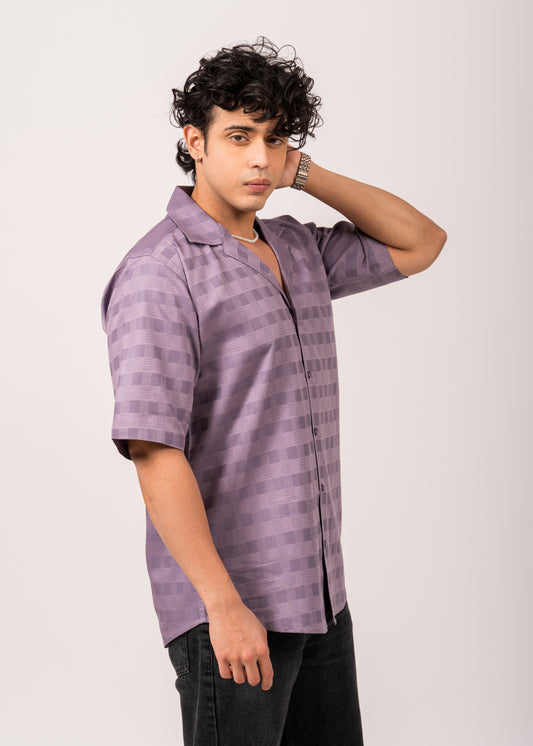 Lavender Drift Relaxed Shirt