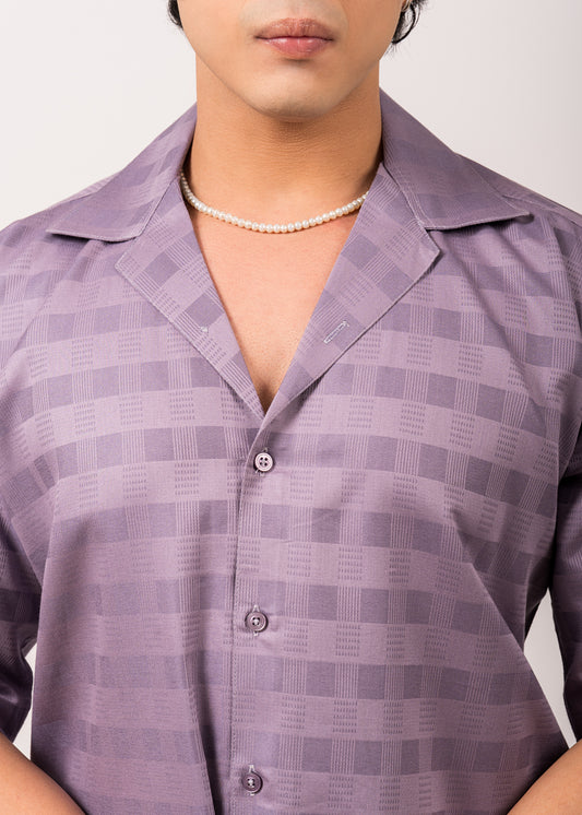 Lavender Drift Relaxed Shirt