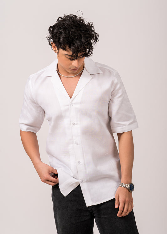Pure White Relaxed Shirt