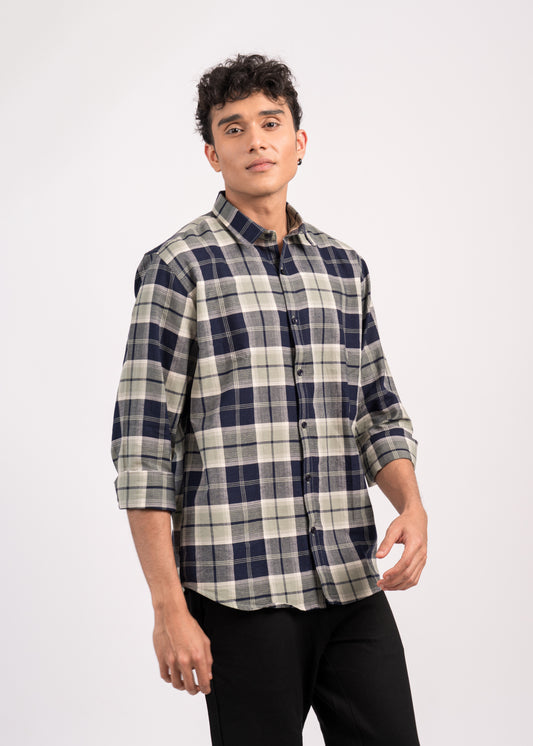 Slate Check Shirt