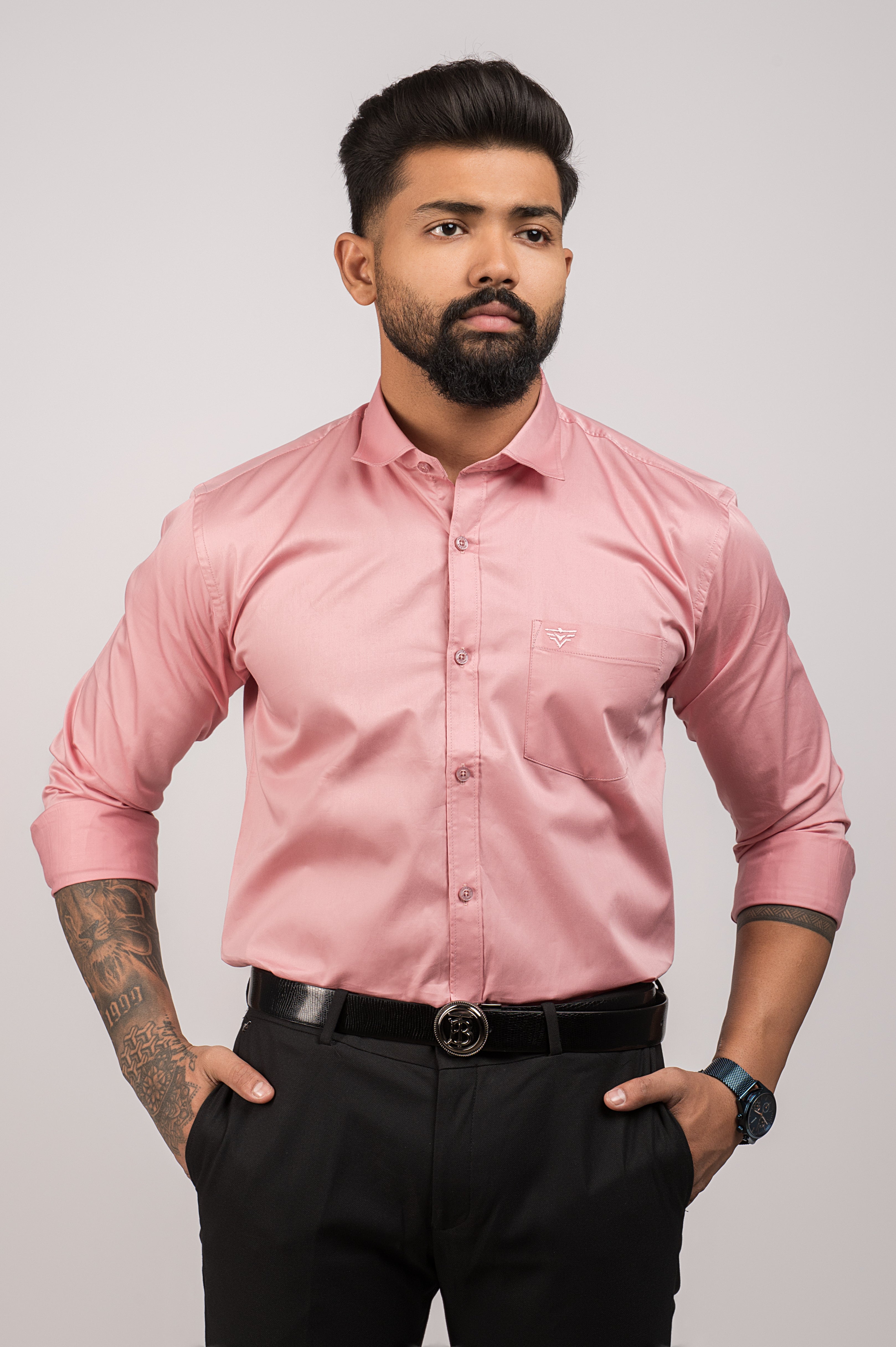 Men's Urban Fit Pink Shirt