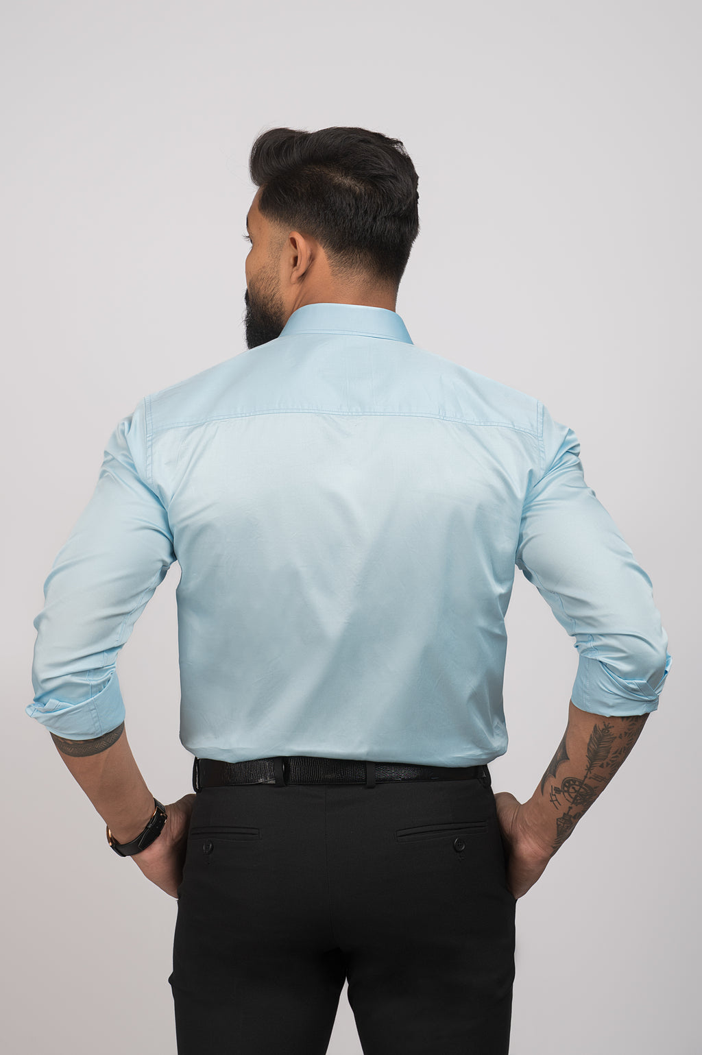 Men's Urban Fit Light Blue Shirt