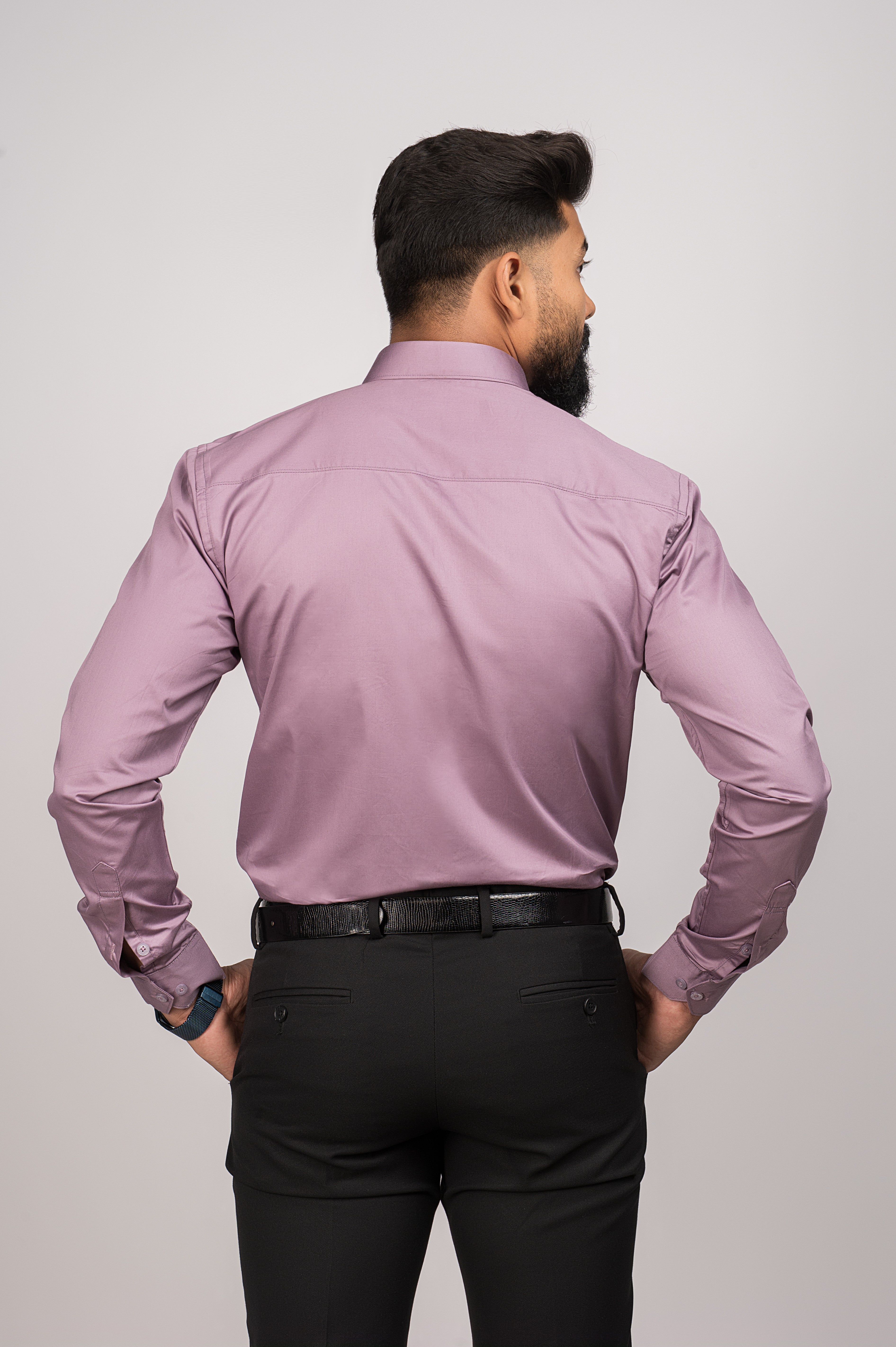 Men's Urban Fit Lavander Shirt