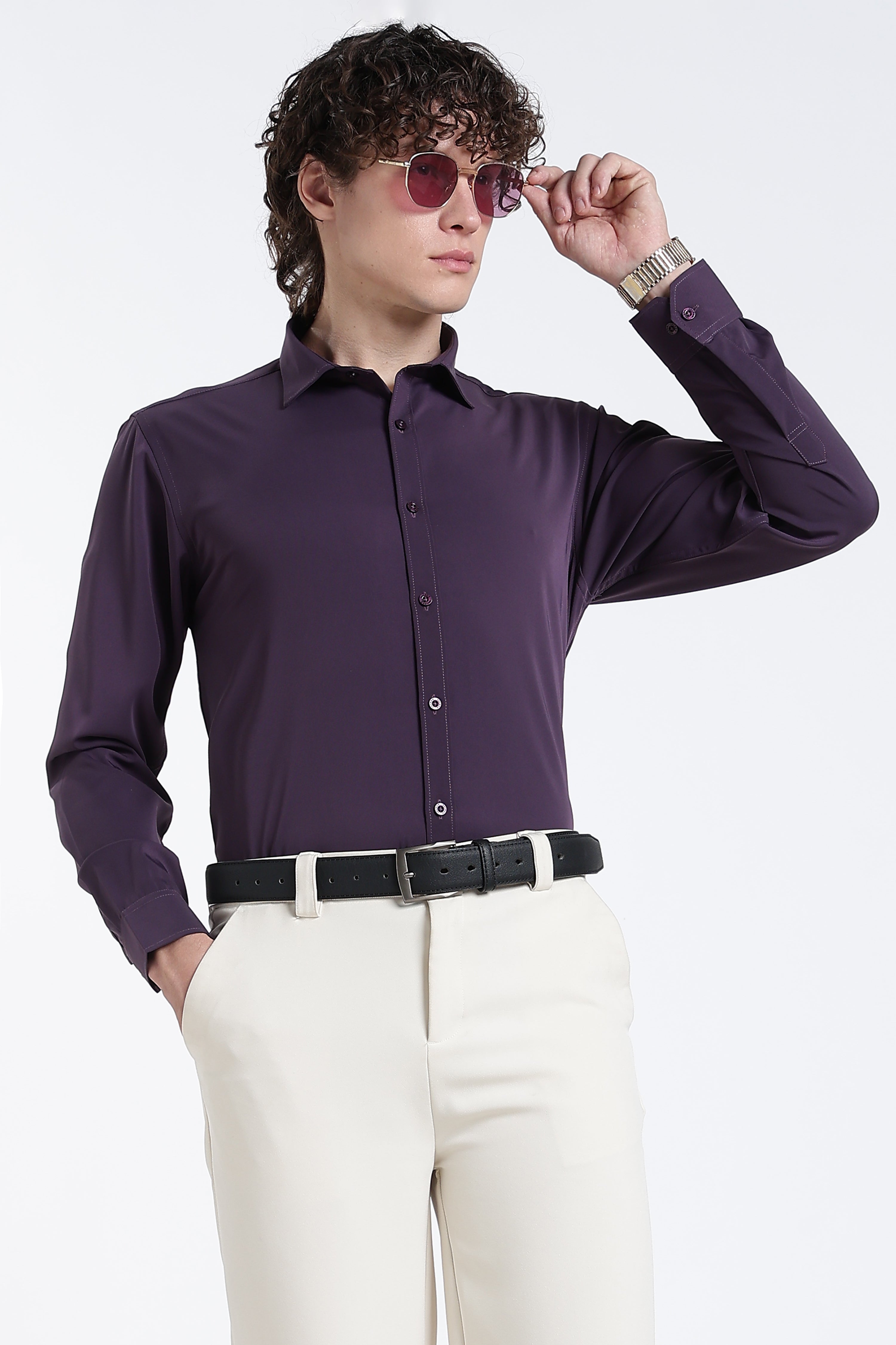 Midnight Plum Shirt