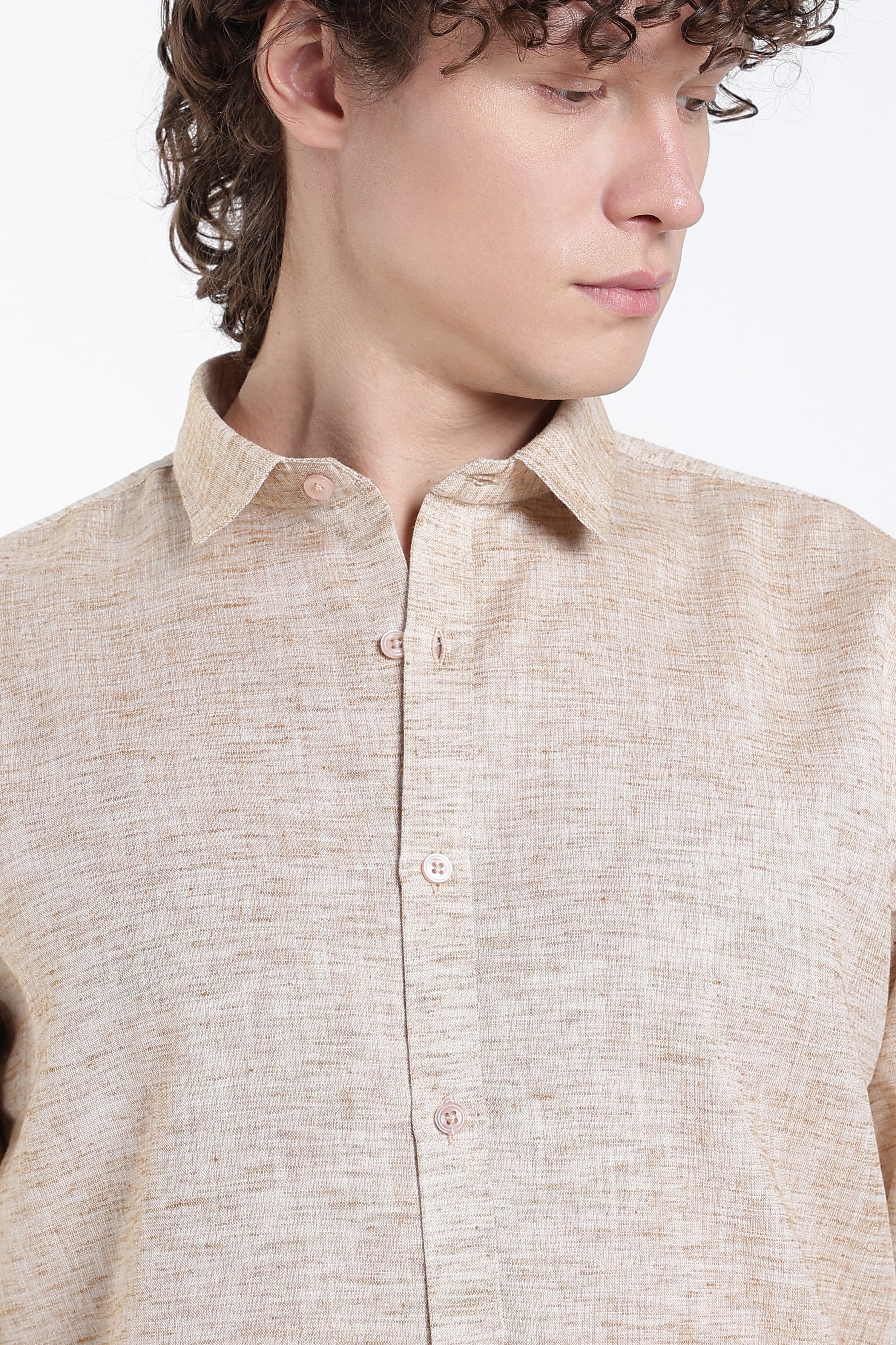Sandstone Classic Linen Shirts