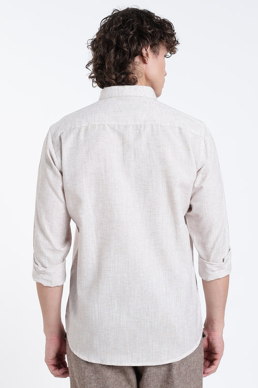 Pearl Ash Linen Shirt