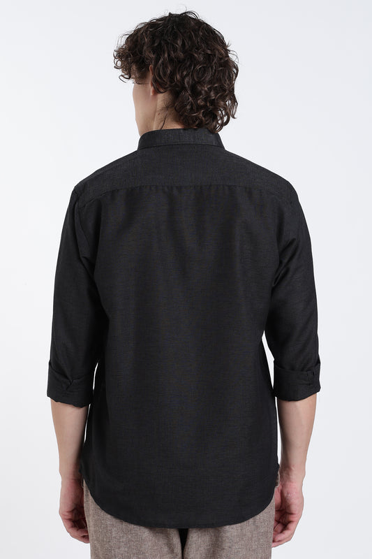 Shadow Linen Blend Shirt
