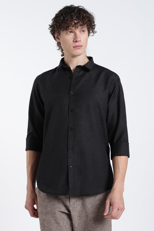 Shadow Linen Blend Shirt