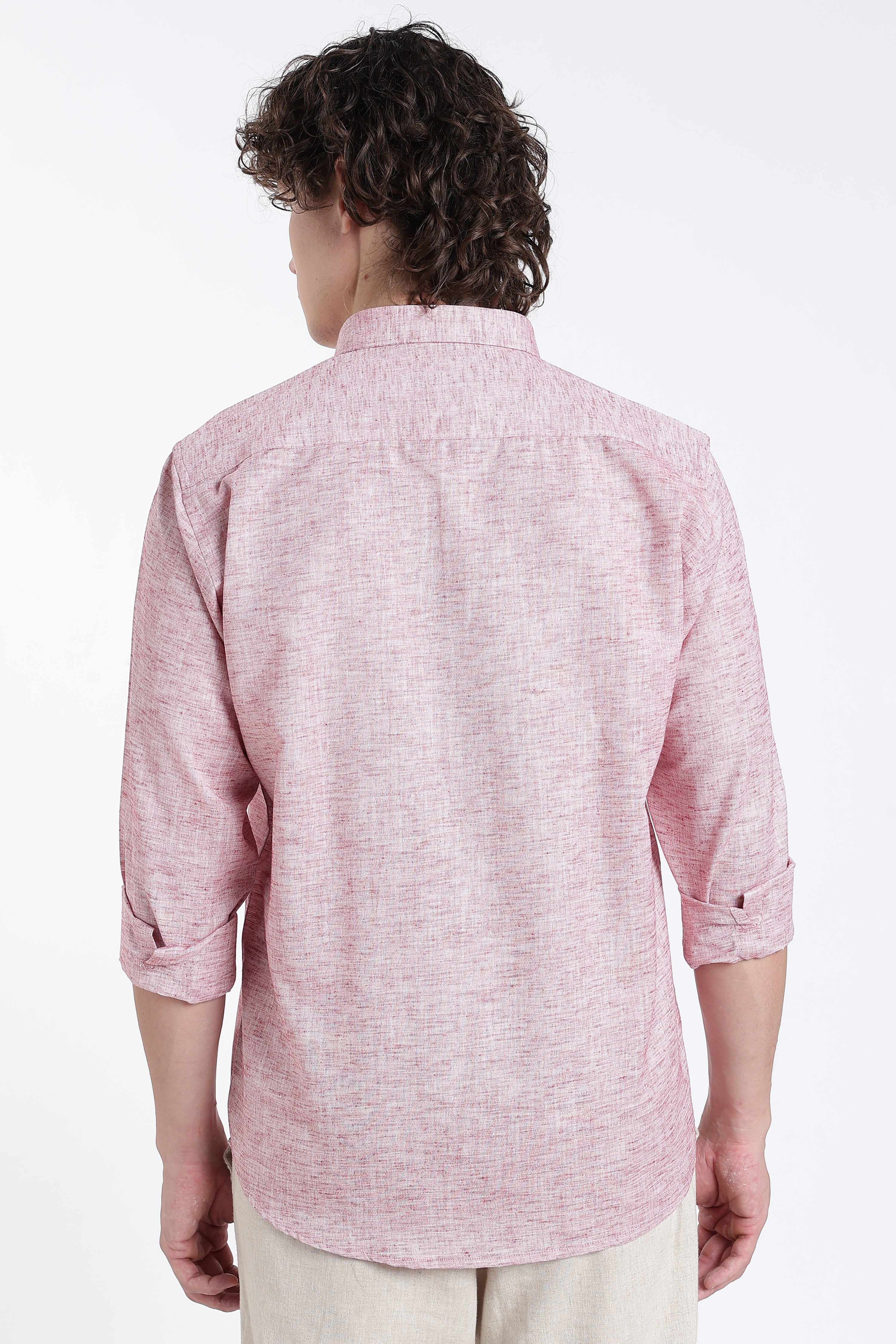 Rose Dust Linen Shirts