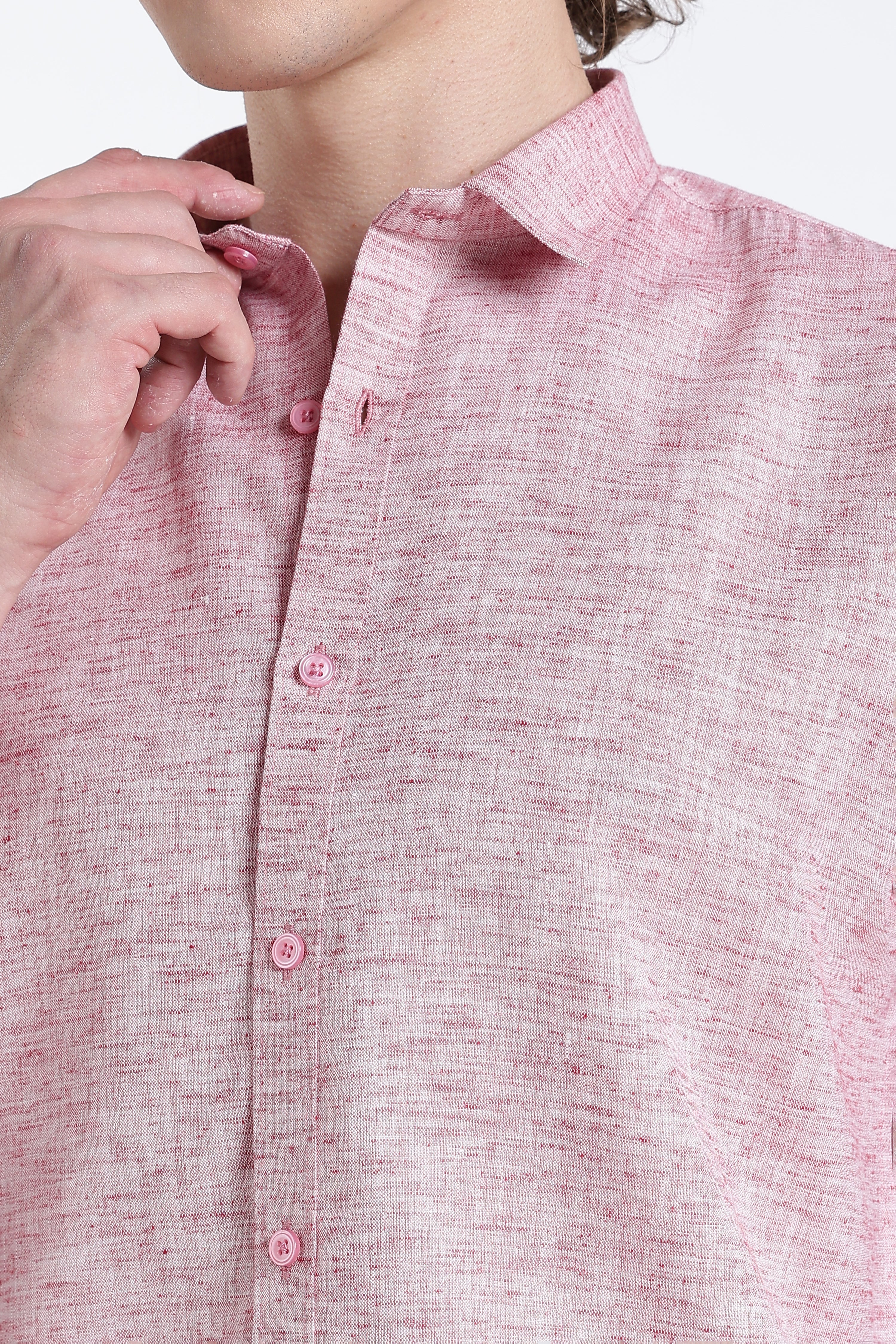 Rose Dust Linen Shirts