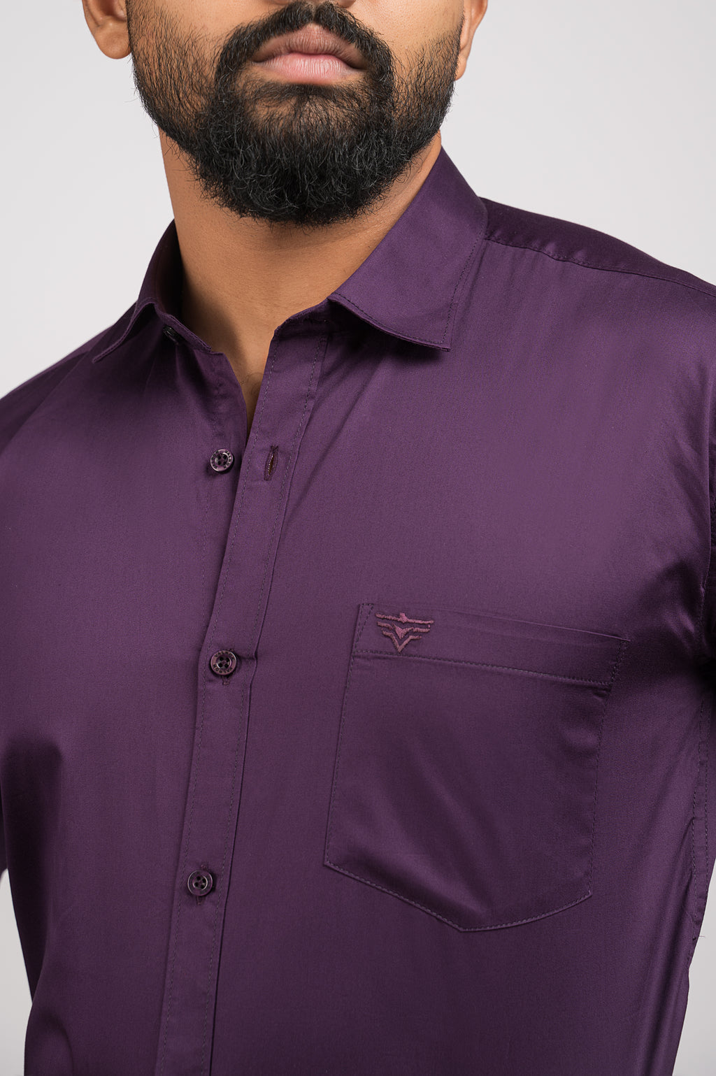 Men's Urban Fit Purple/Wine Shirt