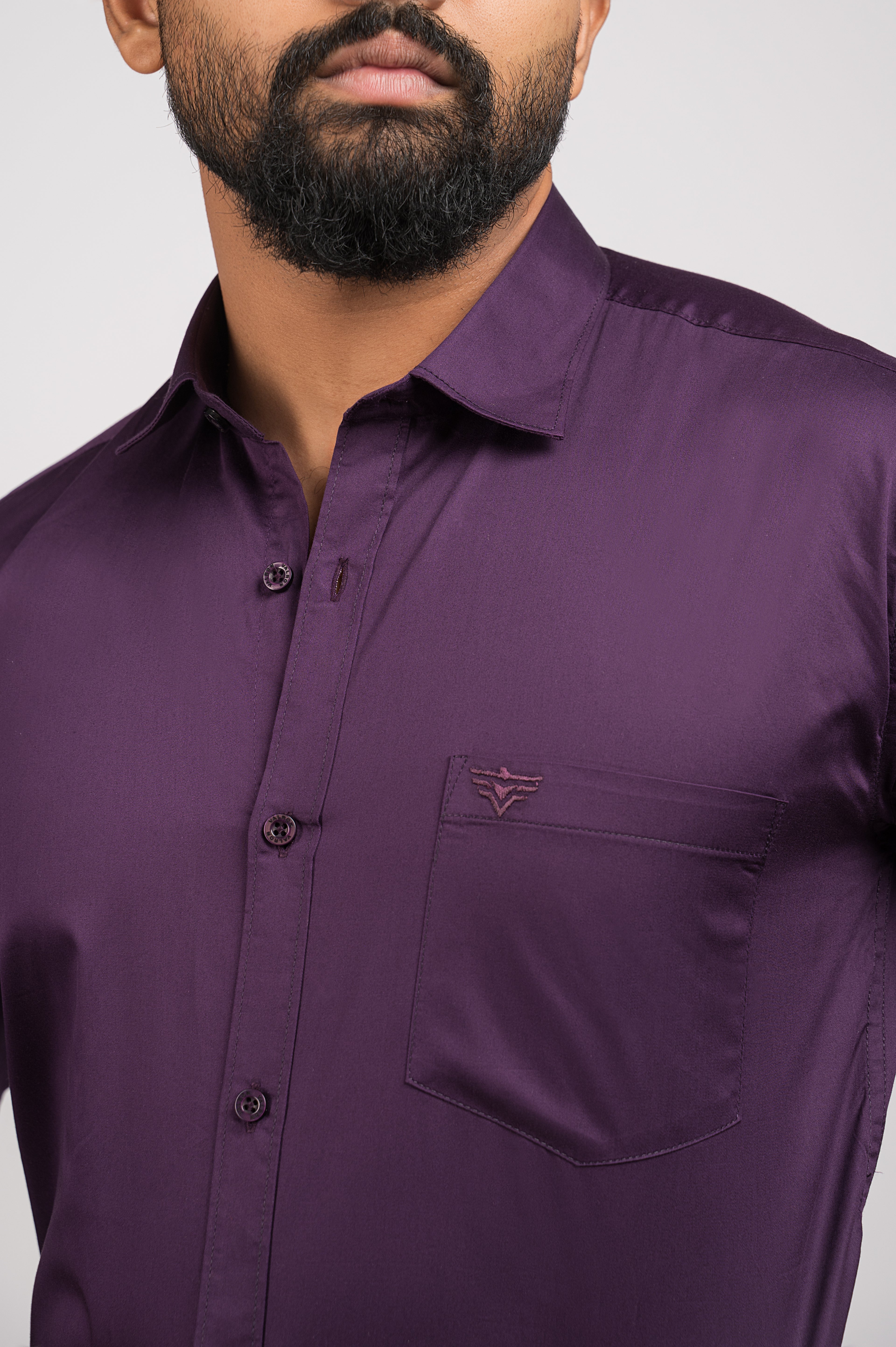 Men's Urban Fit Purple/Wine Shirt