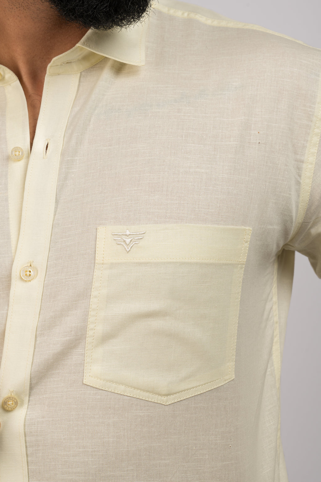 Men's Urban Fit Yellow Shirt