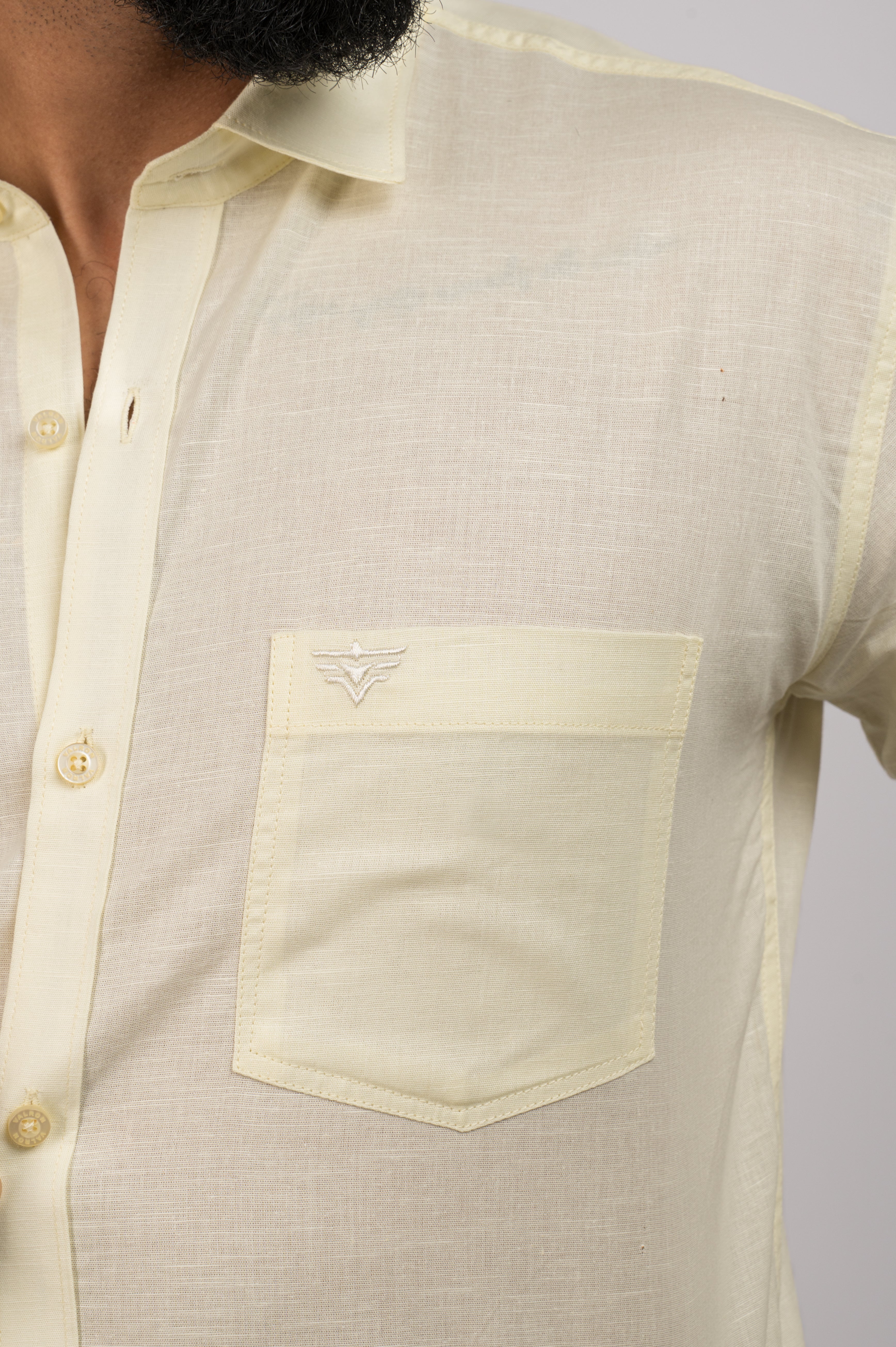 Men's Urban Fit Yellow Shirt