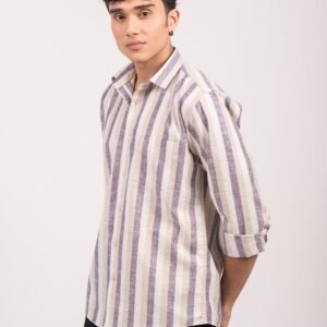 Desert Line Vertical Stripe Shirt