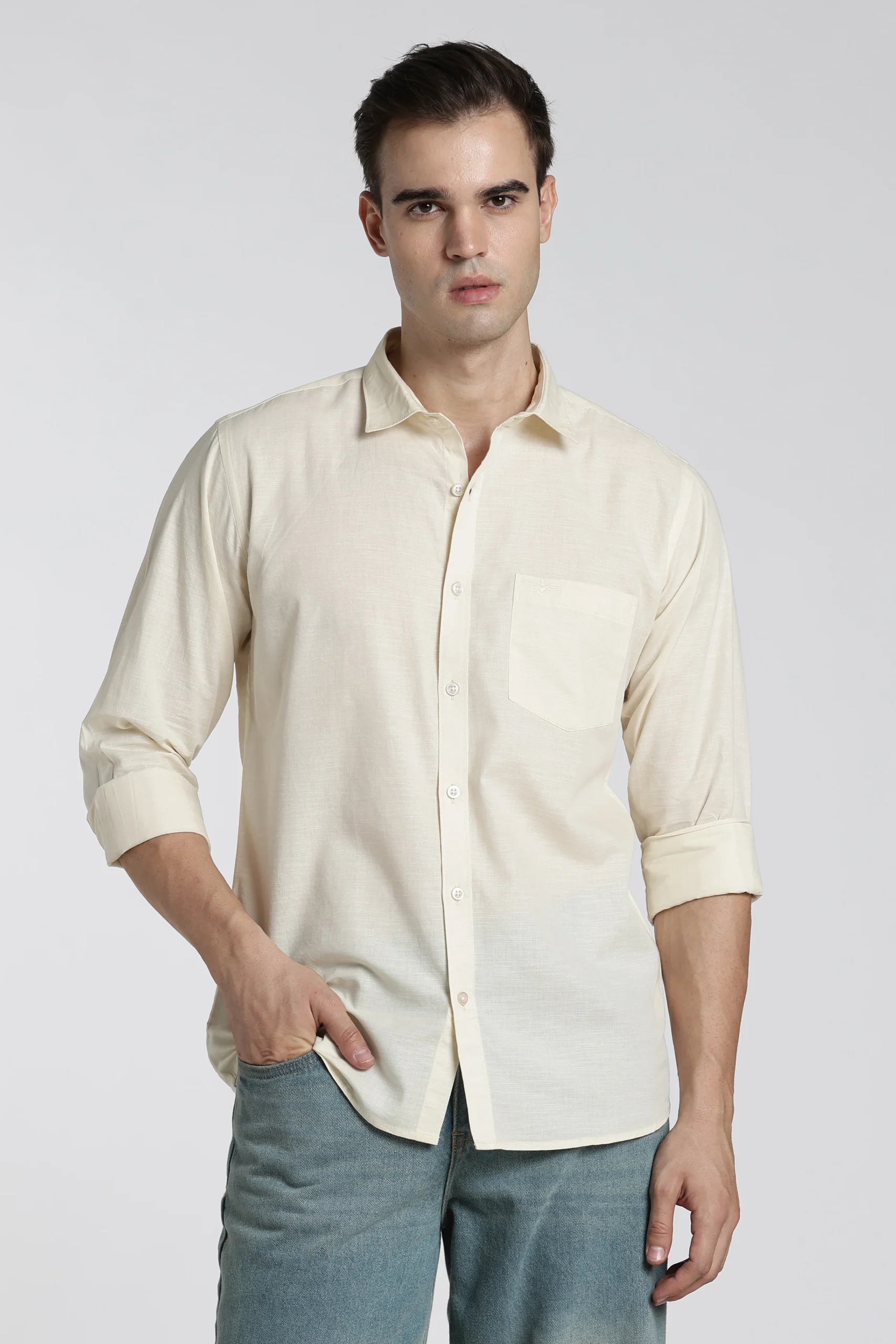 COTTON-LINEN-YELLOW