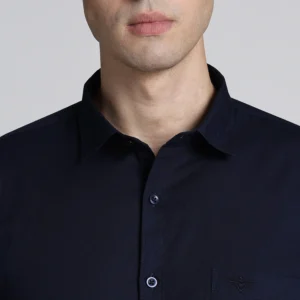 COTTON-LINEN-NAVY BLUE alternate view