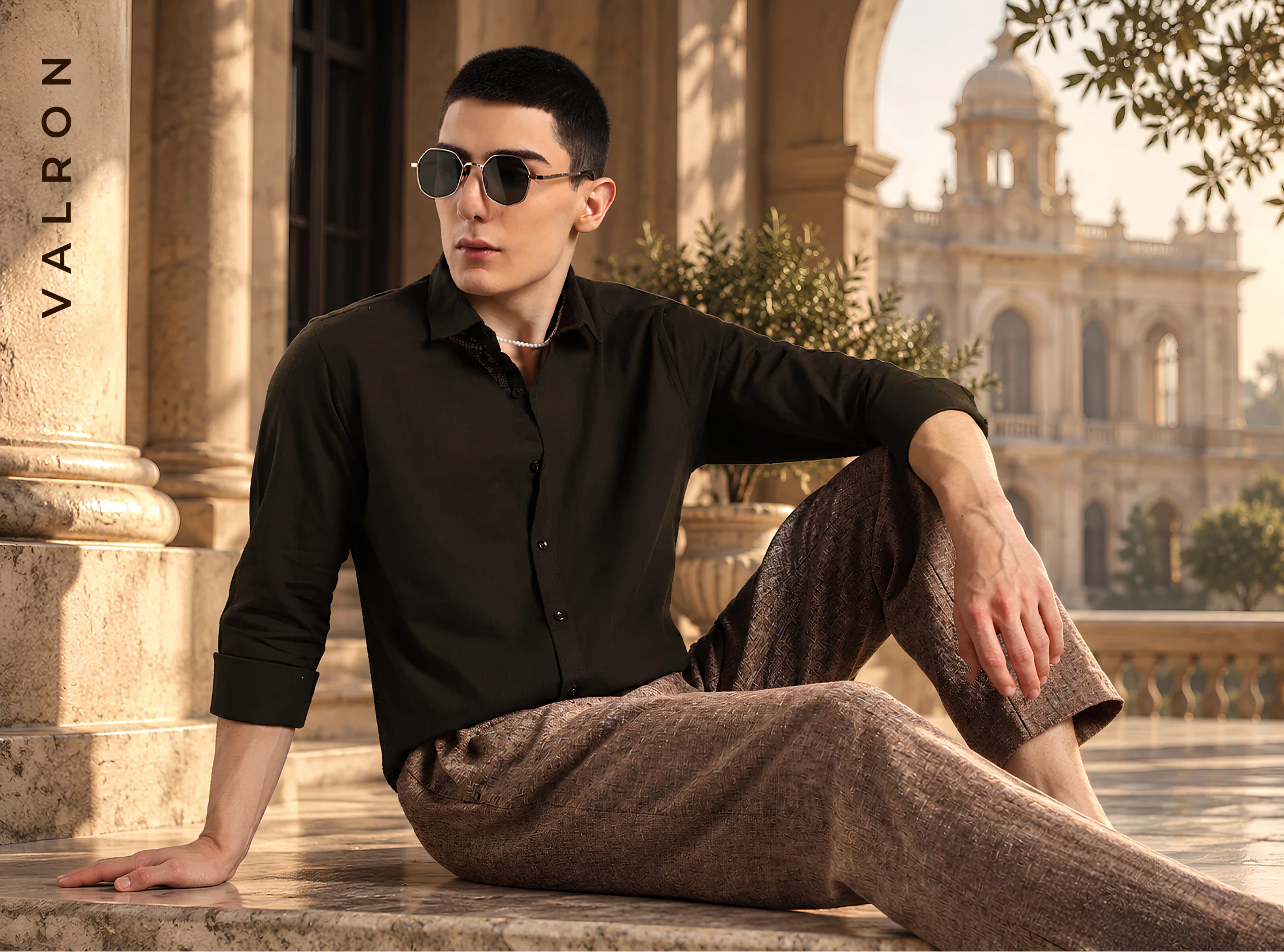 VALRON menswear fabric selection
