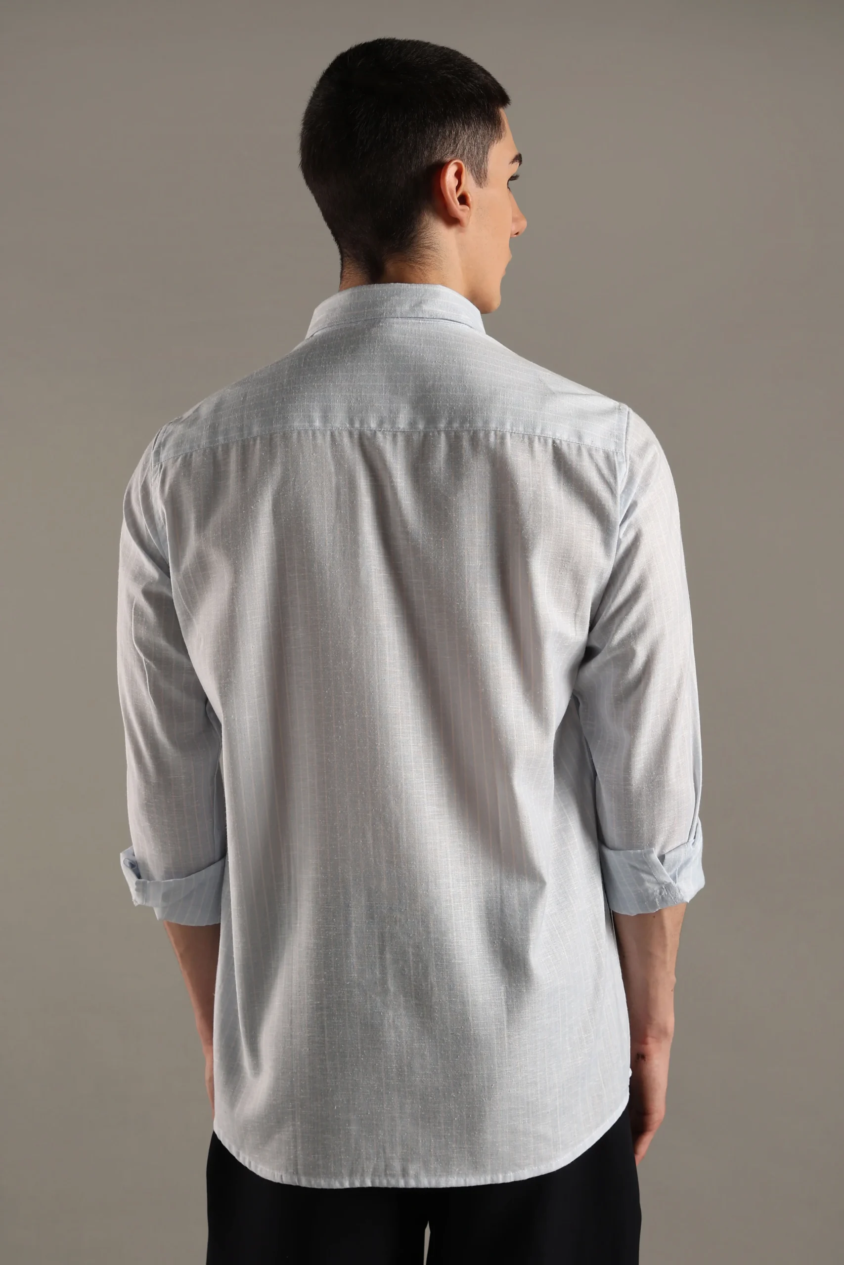SKY BLUE WHITE LINING - Image 2