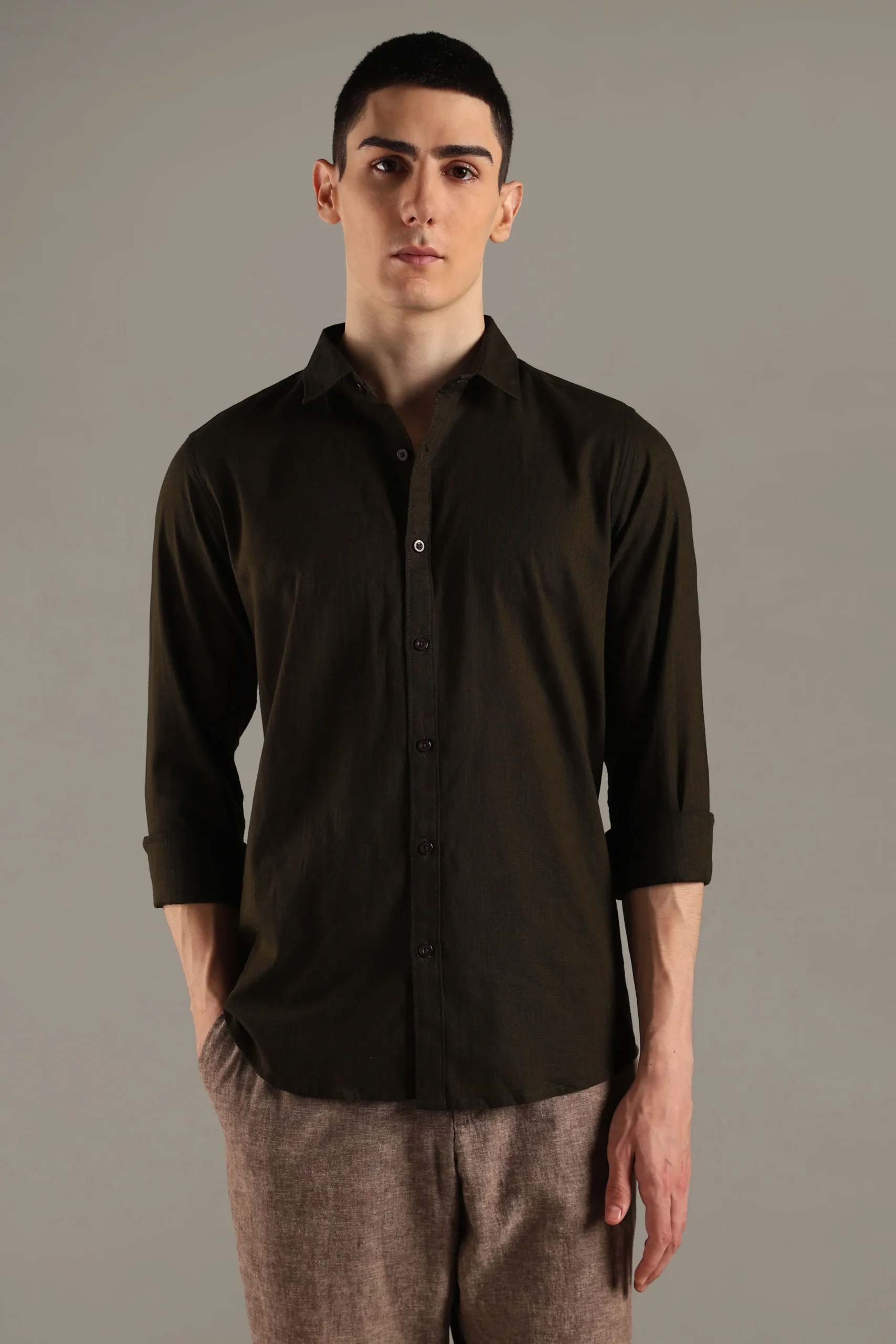 LINEN TREND BLACK - Image 4