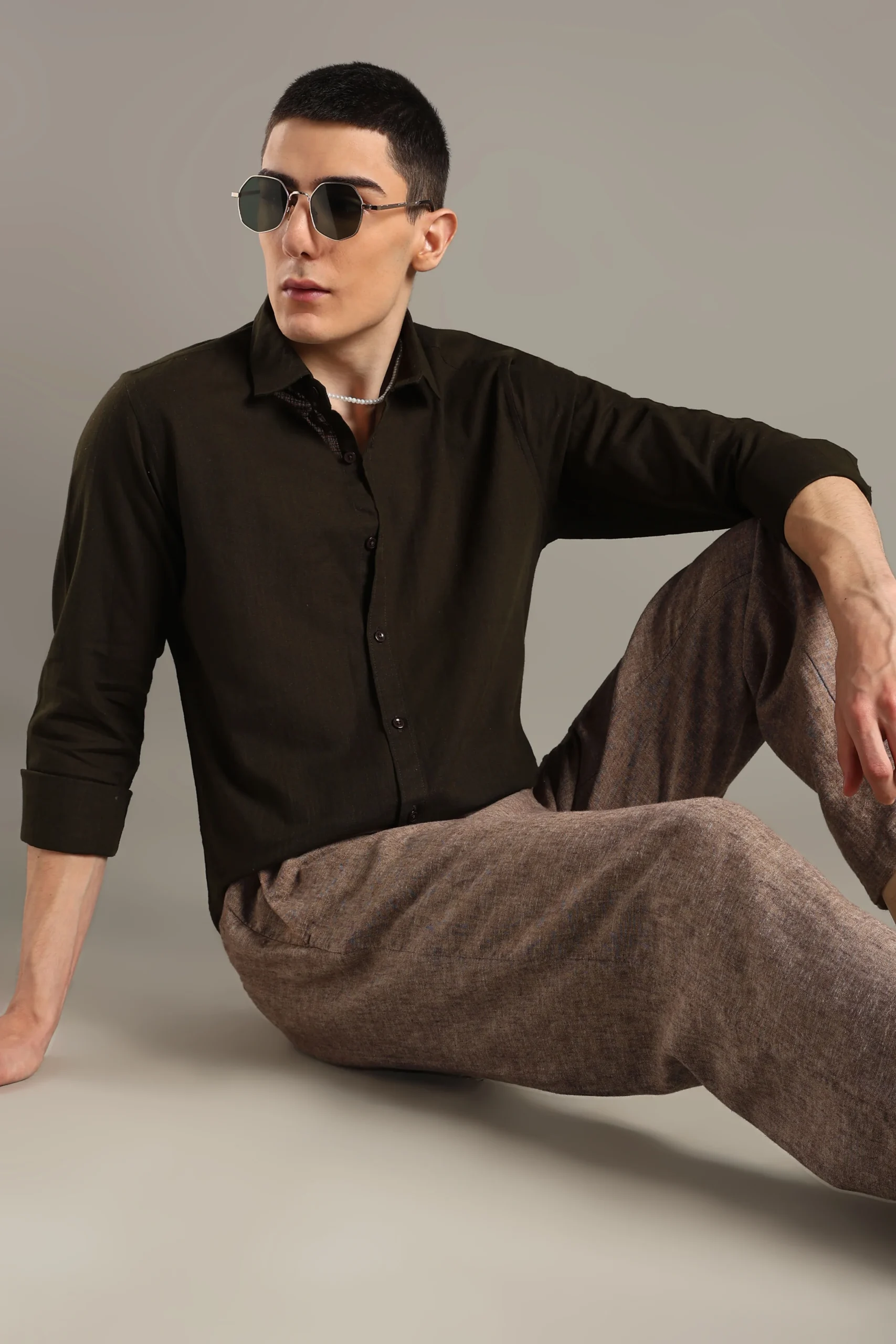 LINEN TREND BLACK - Image 6