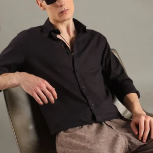 LINEN JET BLACK