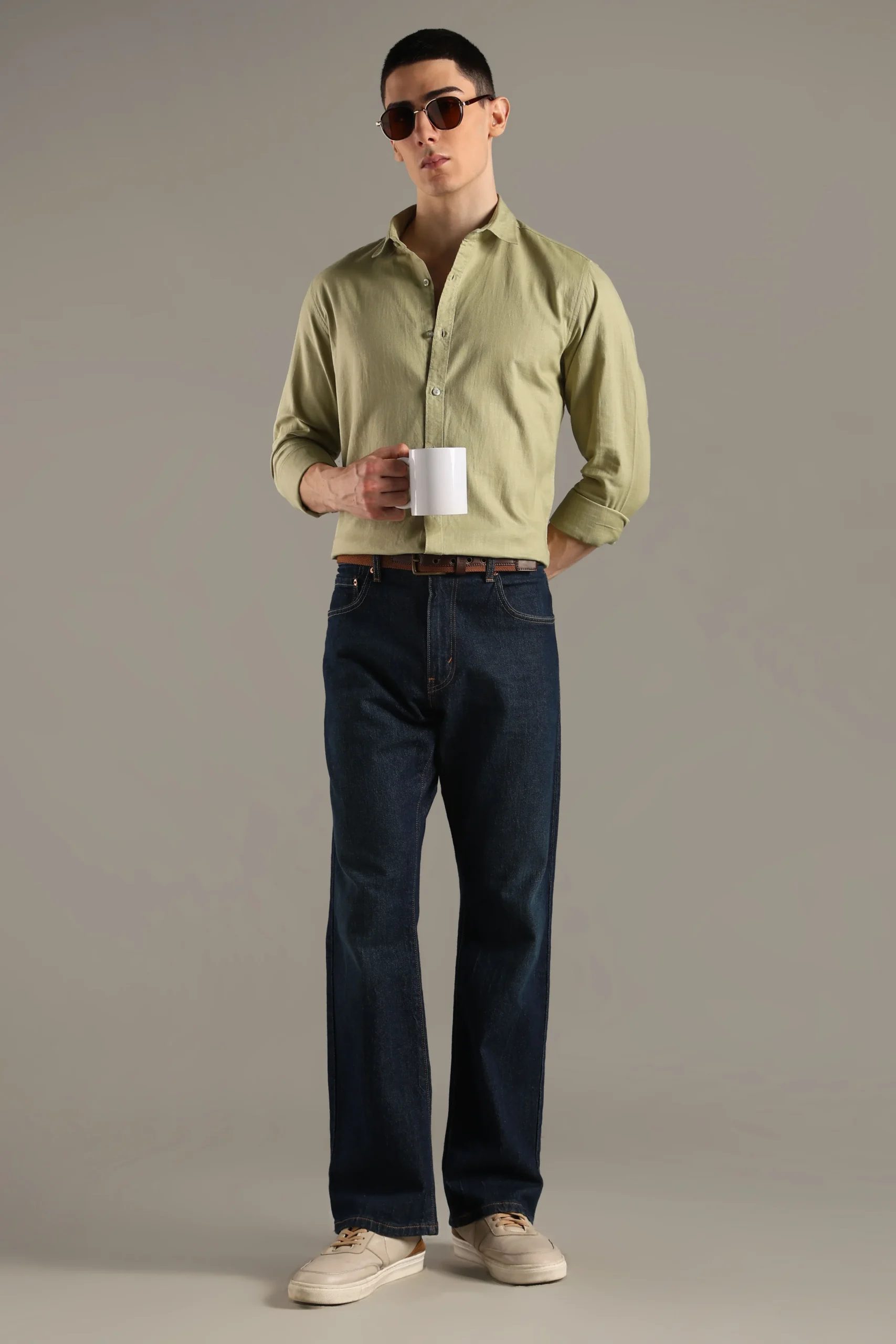 BENZ LINEN GREEN