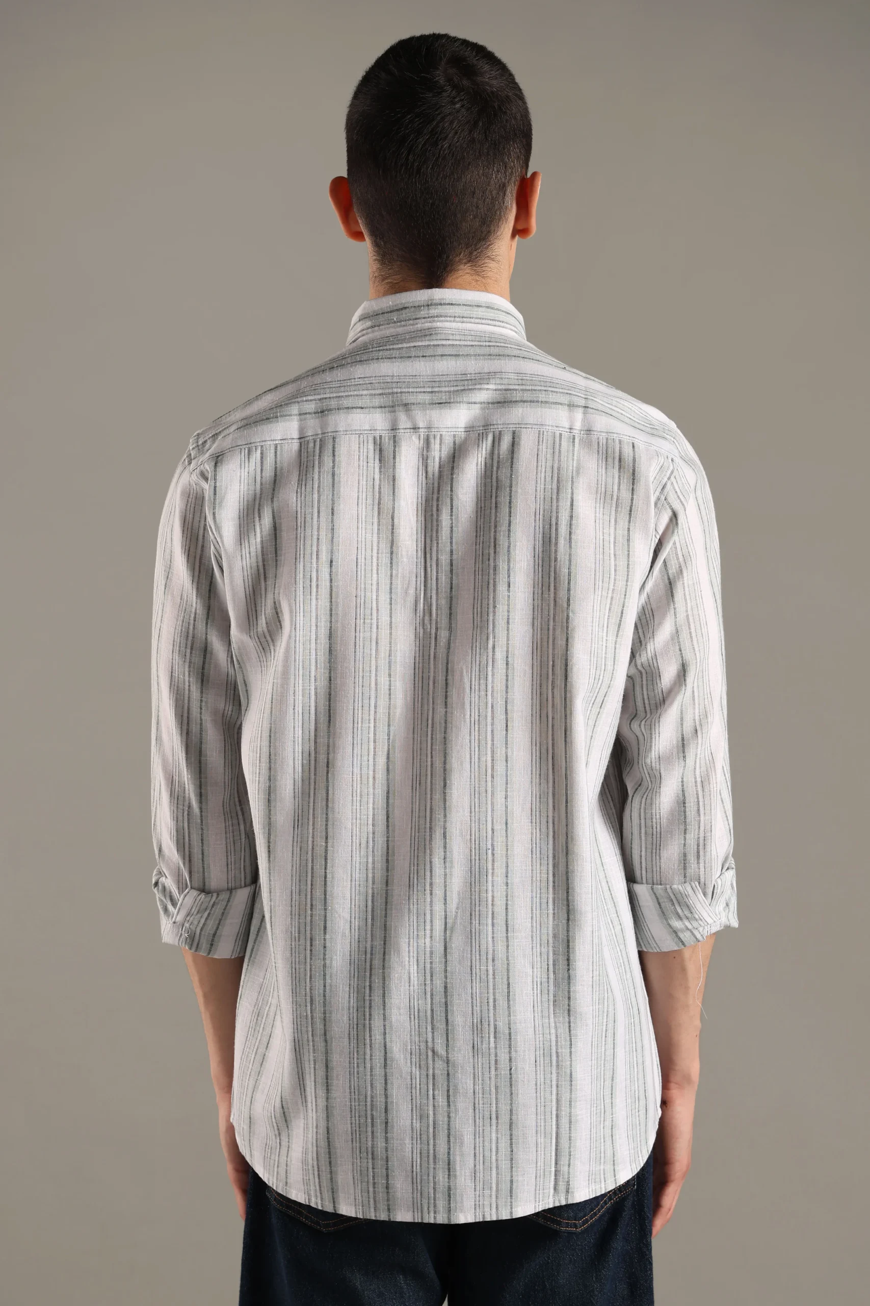 DARK GREEN BROAD STRIPS - Image 2