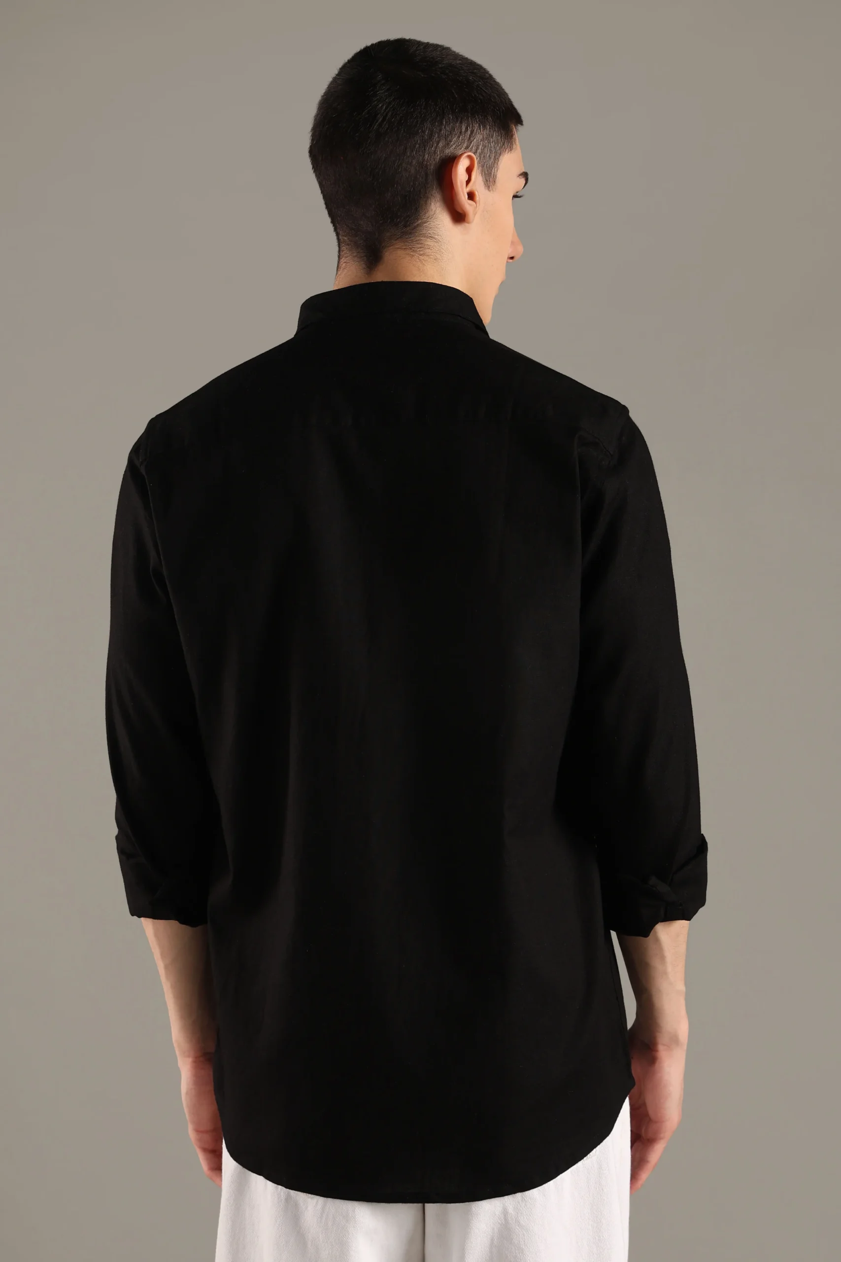 JET BLACK LINEN - Image 2
