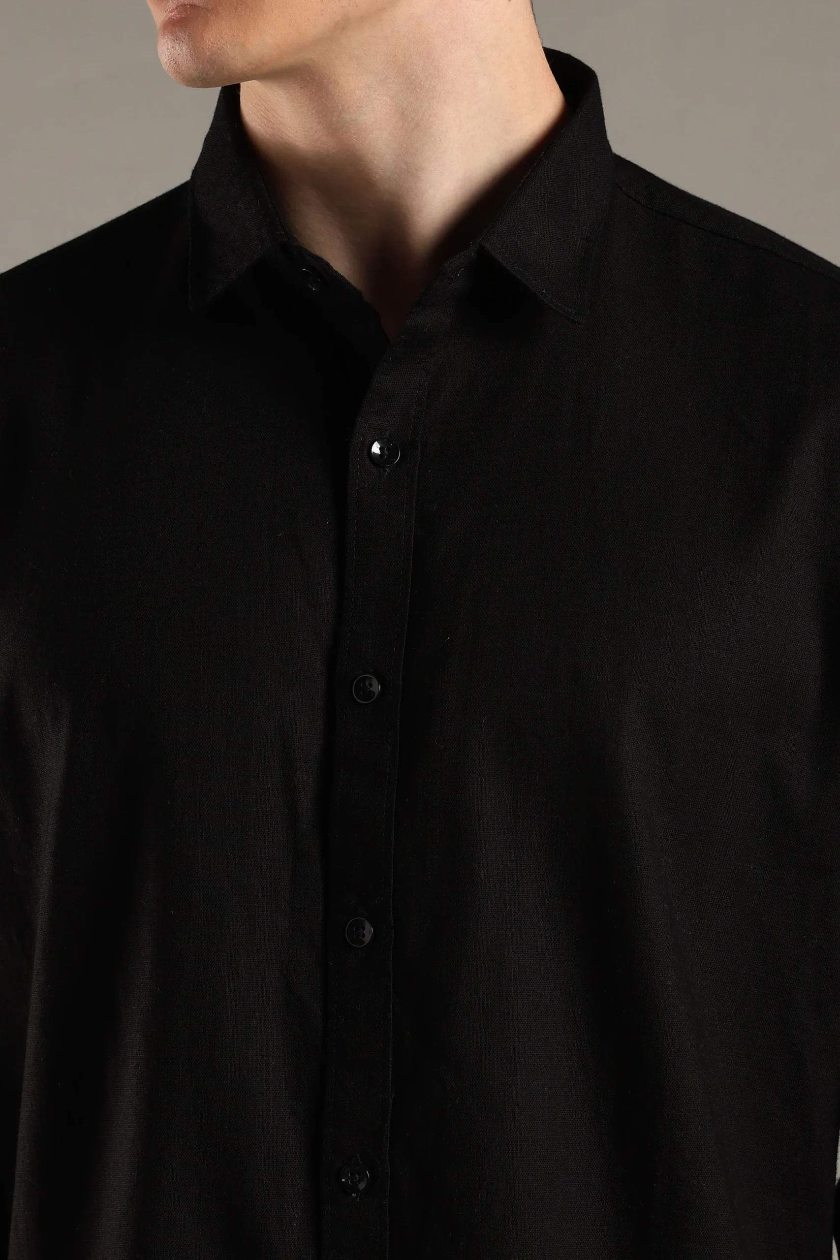 JET BLACK LINEN - Image 3