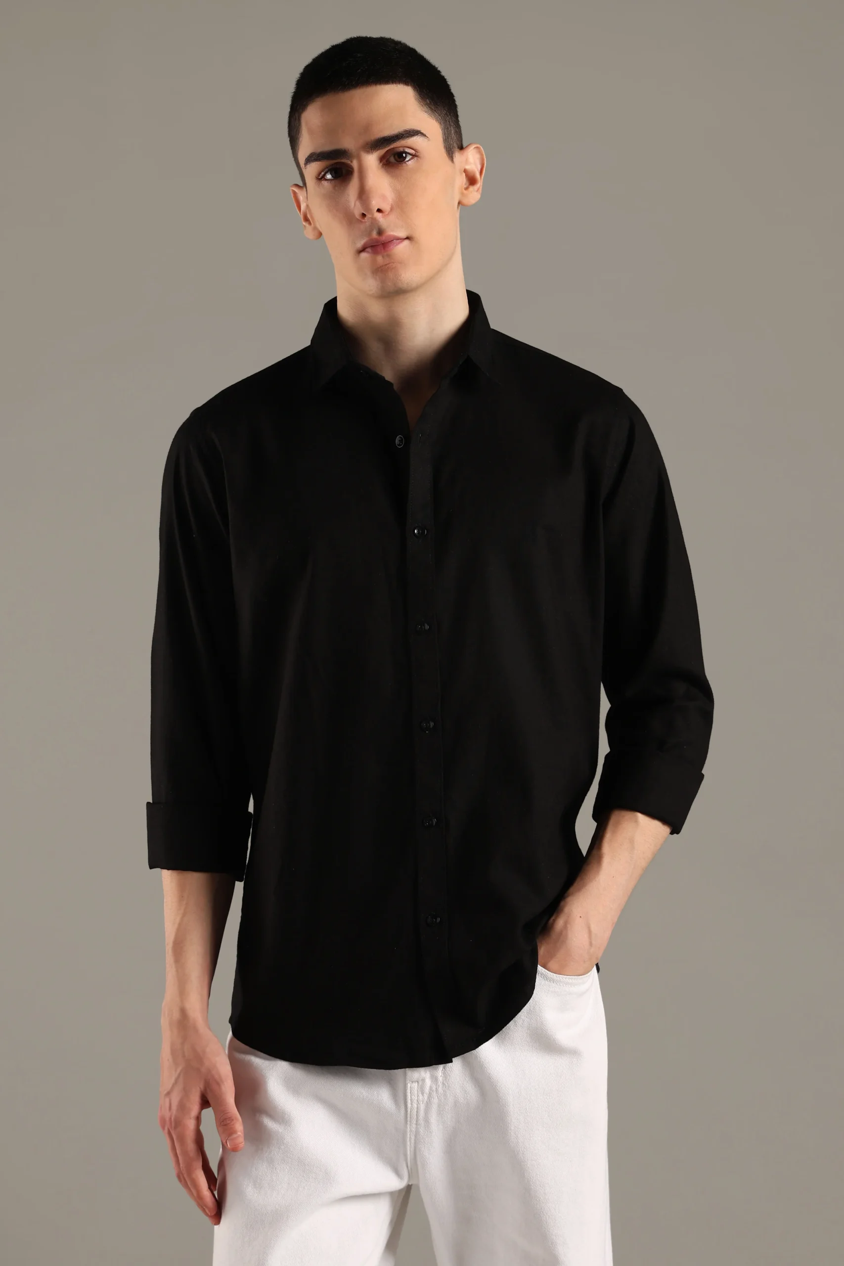 JET BLACK LINEN - Image 4